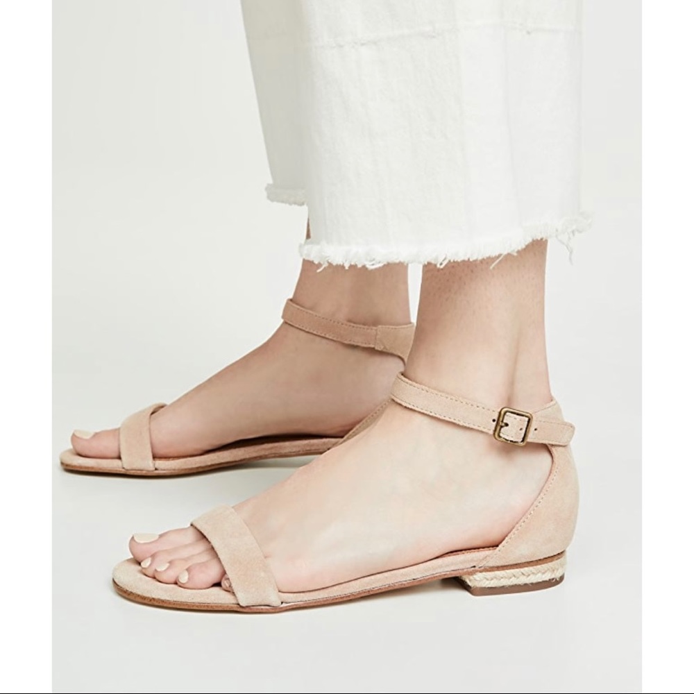 soludos capri ankle strap sandals blush